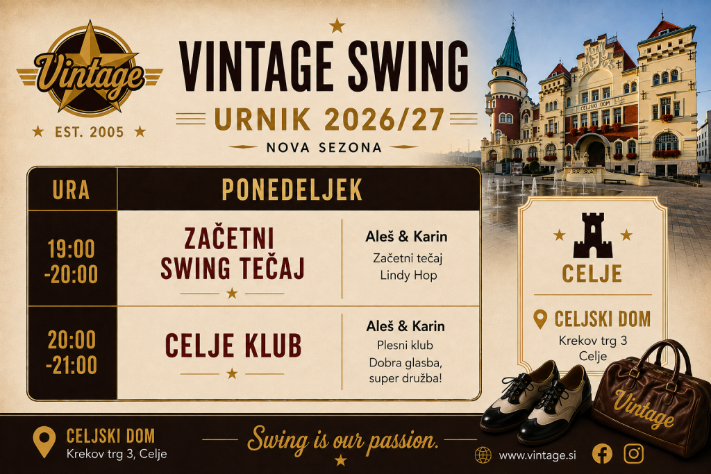 Swing ples v Celju